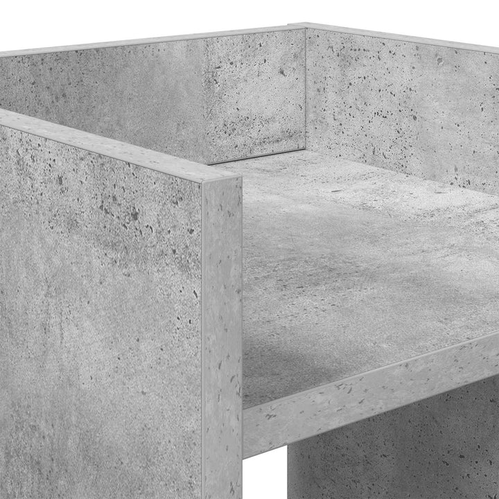 Planteholder Betongrå 30 x 30 x 40 cm Konstrueret træ