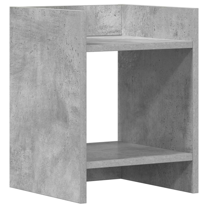 Planteholder Betongrå 30 x 30 x 40 cm Konstrueret træ