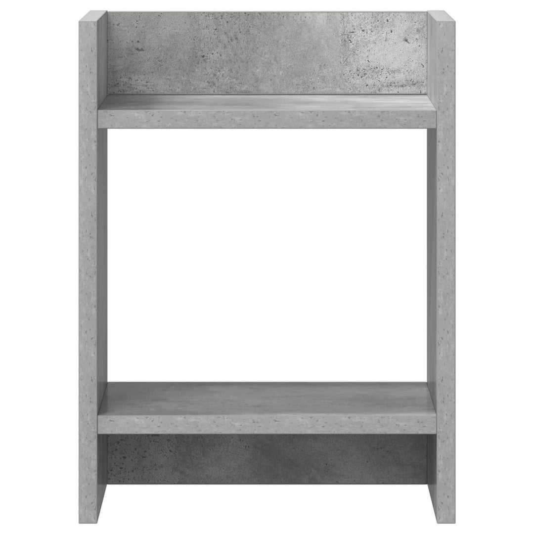 Planteholder Betongrå 30 x 30 x 40 cm Konstrueret træ