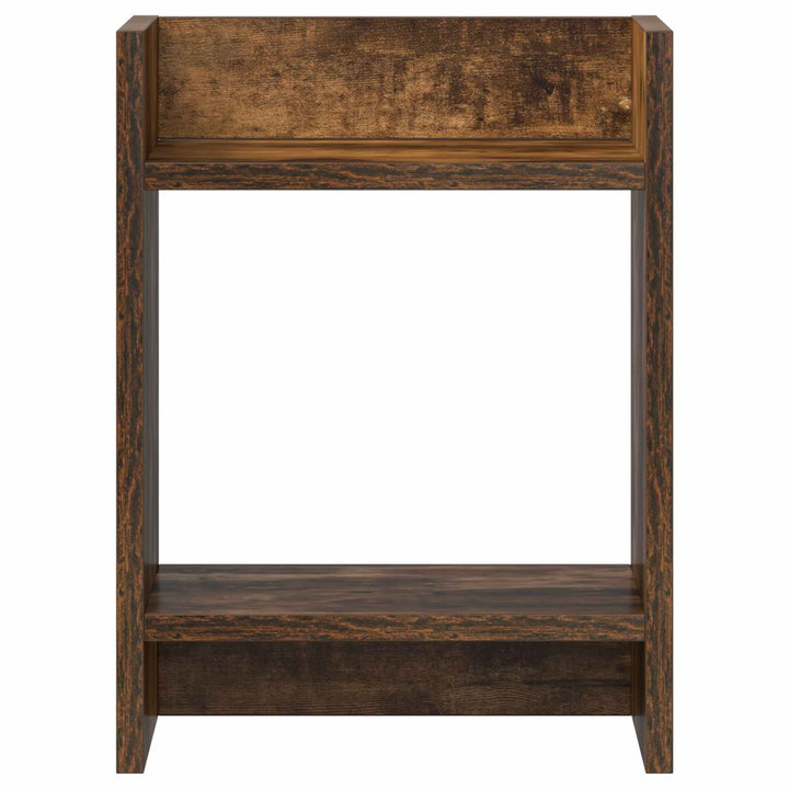Planteholder Røget eg 30 x 30 x 40 cm Konstrueret træ