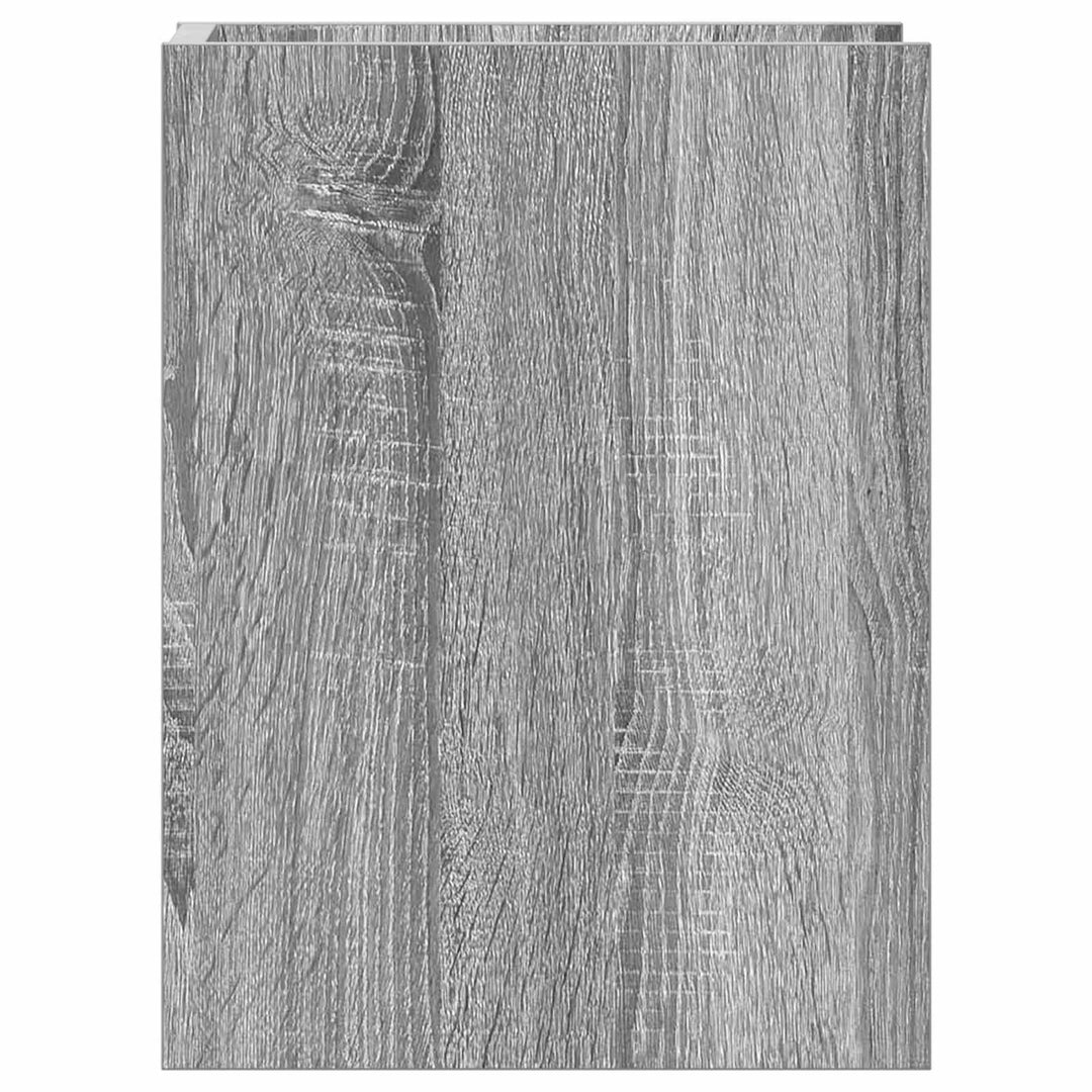 Planteholder Grå Sonoma 30 x 30 x 40 cm Konstrueret træ