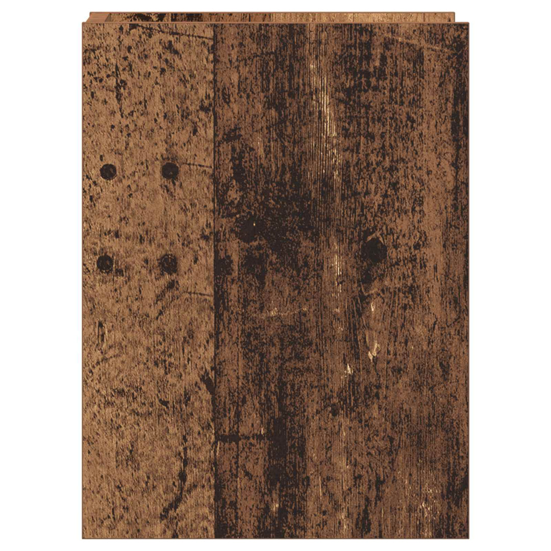 Planteholder 2 pcs Gammelt træ 30 x 30 x 40 cm Konstrueret træ