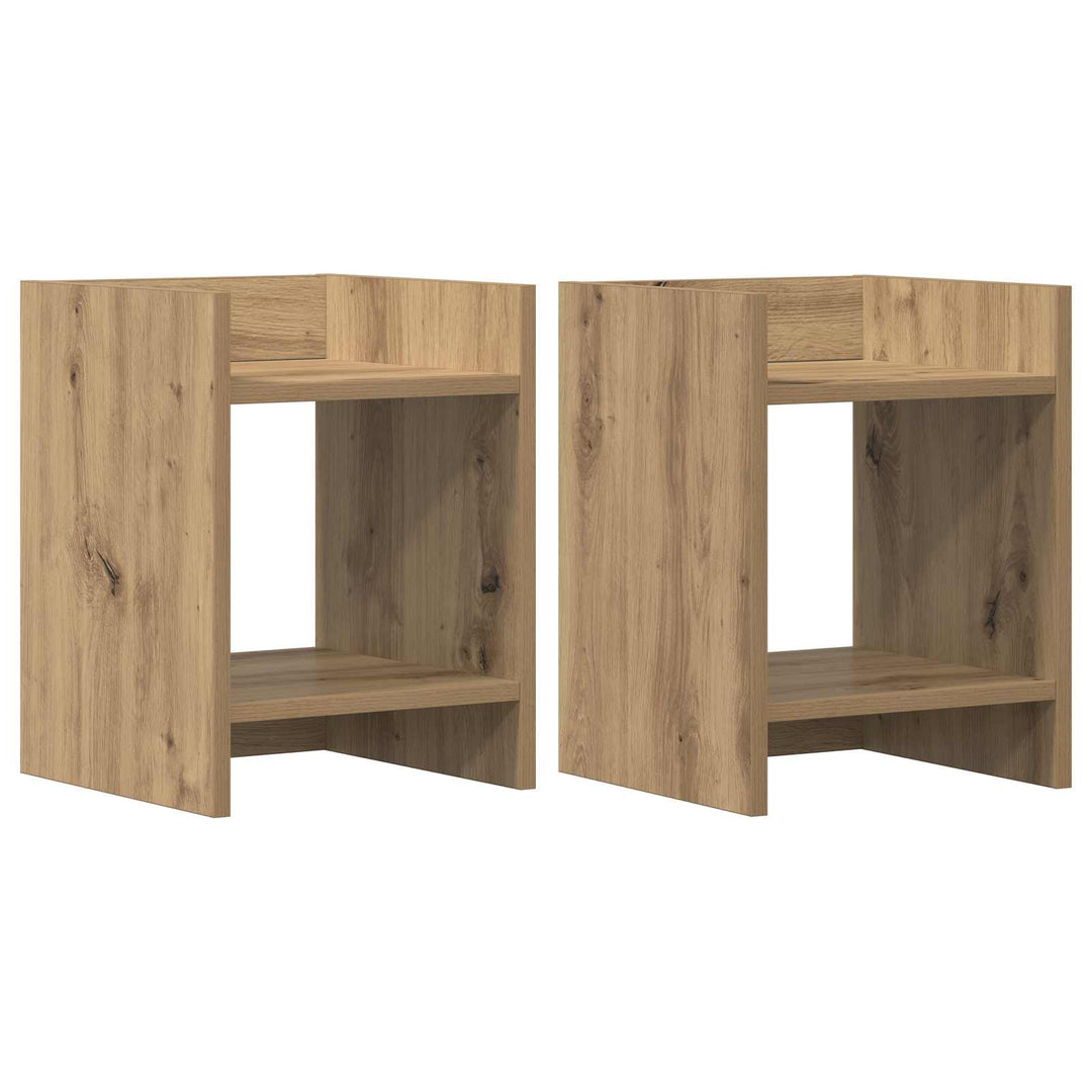Planteholder 2 pcs Artisan Eg 30 x 30 x 40 cm Konstrueret træ
