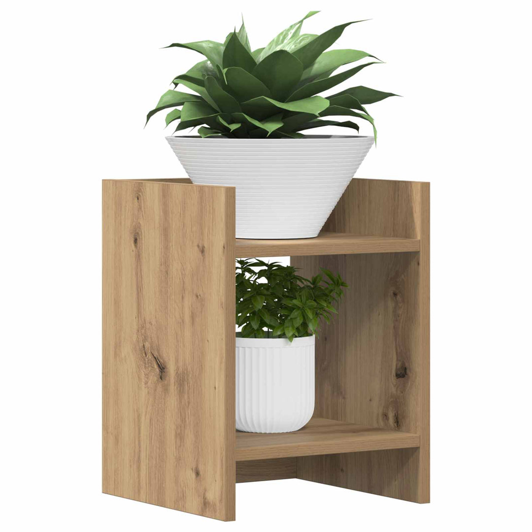 Planteholder 2 pcs Artisan Eg 30 x 30 x 40 cm Konstrueret træ
