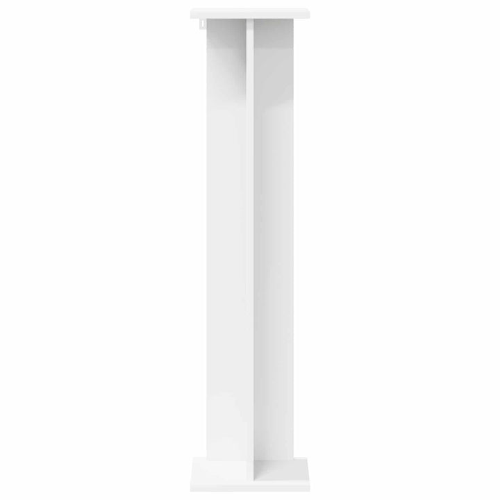 Planteholder Hvid 25 x 25,5 x 100,5 cm Konstrueret træ