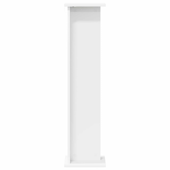 Planteholder Hvid 25 x 25,5 x 100,5 cm Konstrueret træ