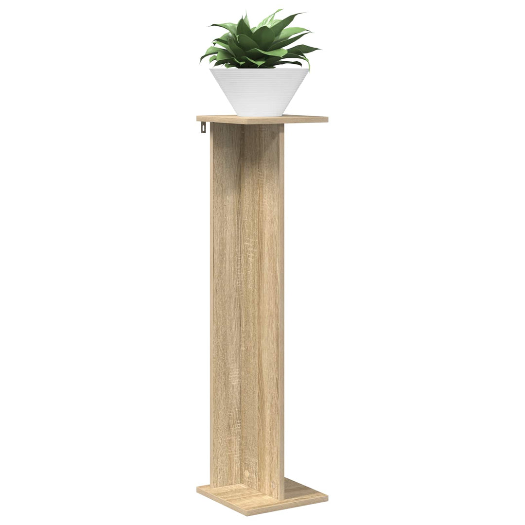 Planteholder Sonoma-eg 25 x 25,5 x 100,5 cm Konstrueret træ