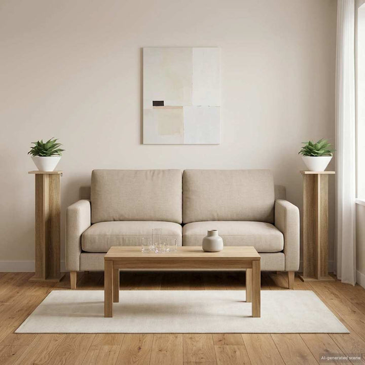 Planteholder 2 pcs Sonoma eg 25 x 25,5 x 100,5 cm