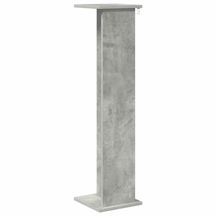 Planteholder Betongrå 25 x 25,5 x 100,5 cm Konstrueret træ