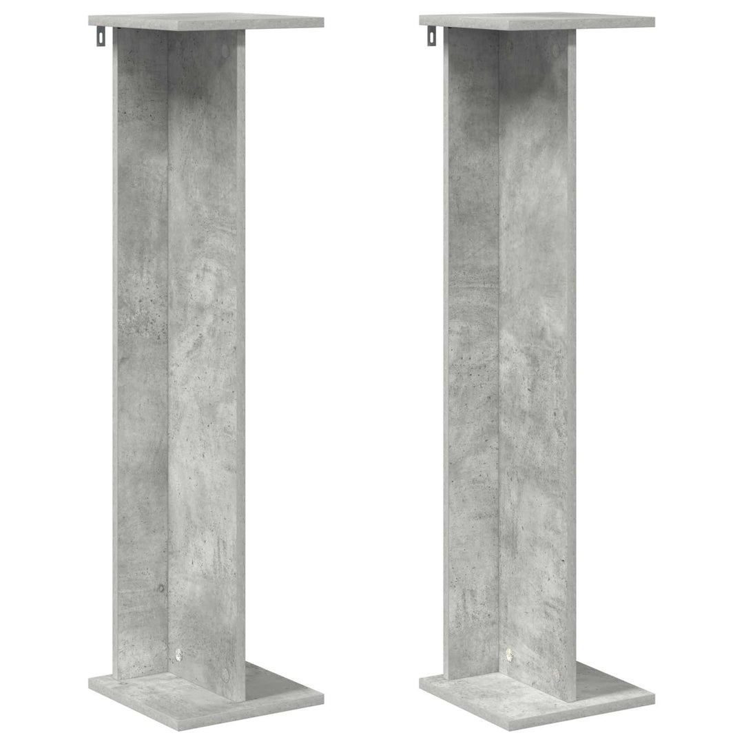 Planteholder 2 stk. Betongrå 25 x 25,5 x 100,5 cm