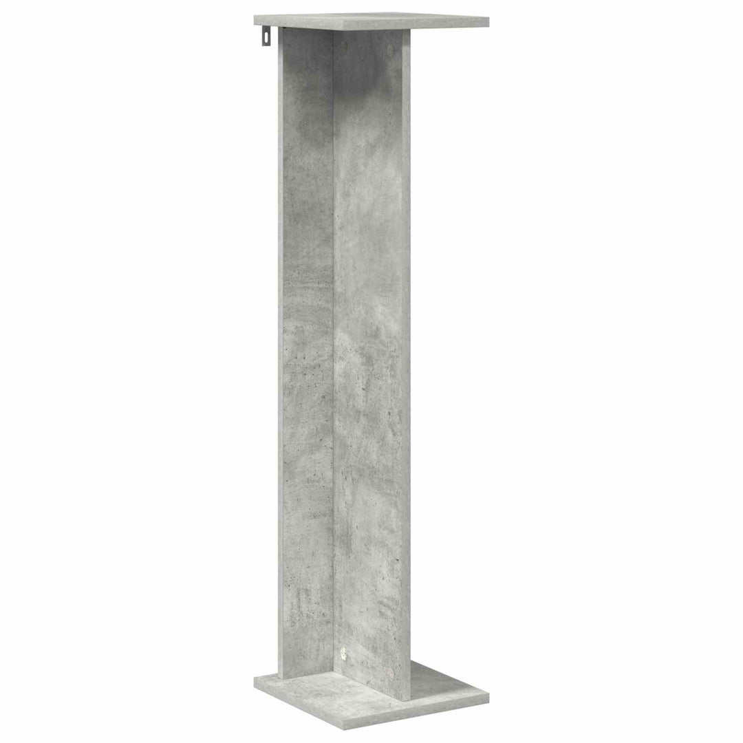 Planteholder 2 stk. Betongrå 25 x 25,5 x 100,5 cm