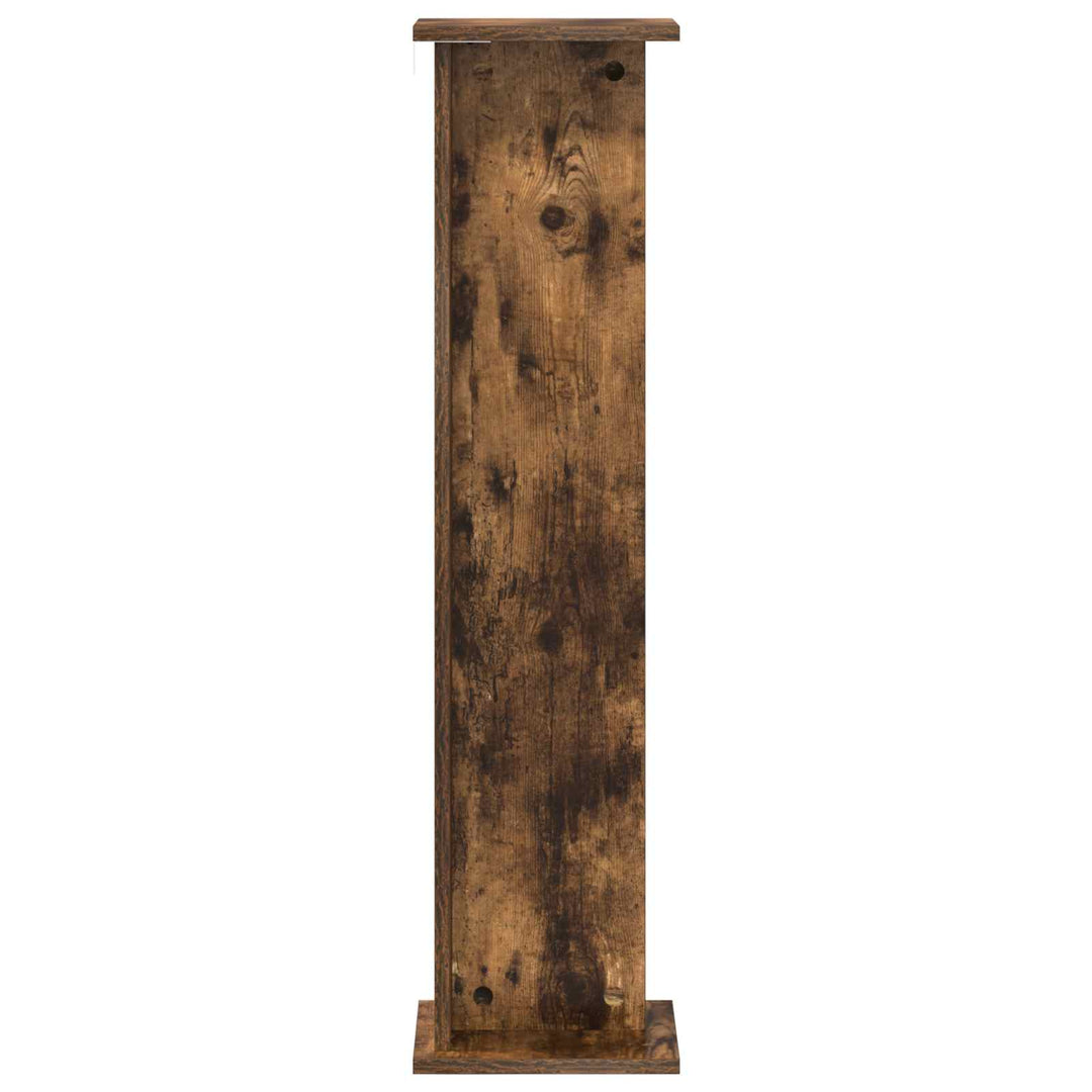 Planteholder Røget eg 25 x 25,5 x 100,5 cm Konstrueret træ
