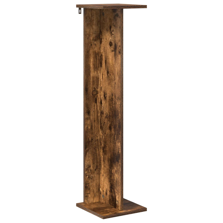 Planteholder 2 stk. Røget eg 25 x 25,5 x 100,5 cm