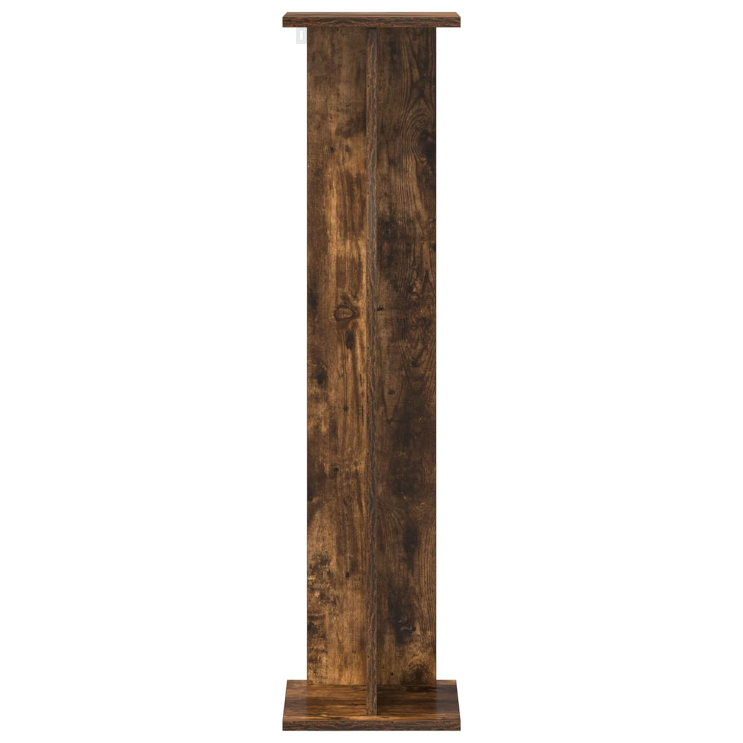 Planteholder 2 stk. Røget eg 25 x 25,5 x 100,5 cm