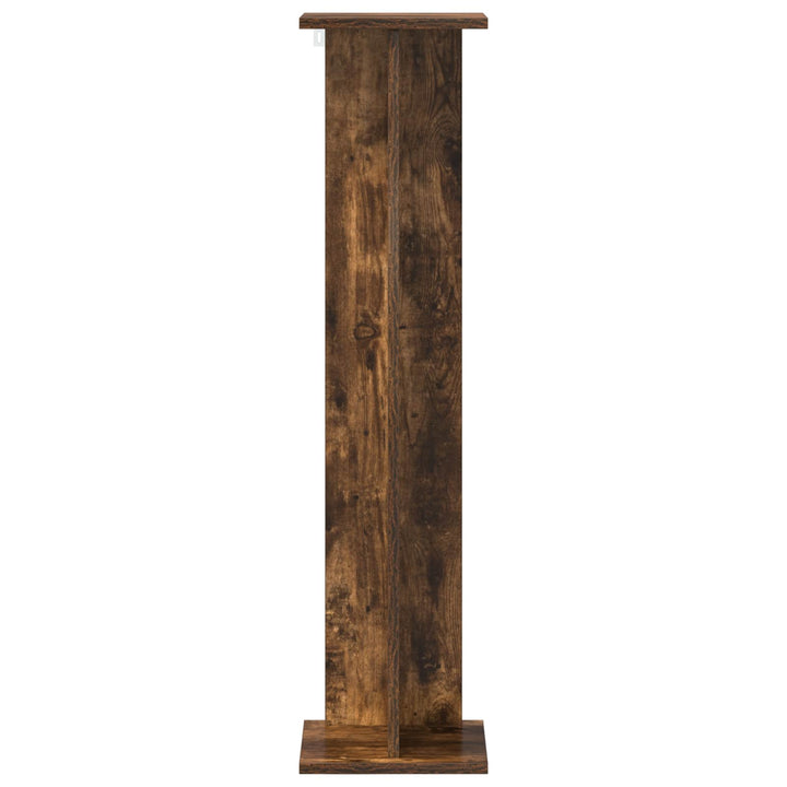Planteholder 2 stk. Røget eg 25 x 25,5 x 100,5 cm