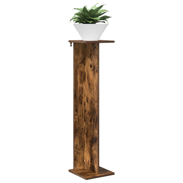 Planteholder 2 stk. Røget eg 25 x 25,5 x 100,5 cm