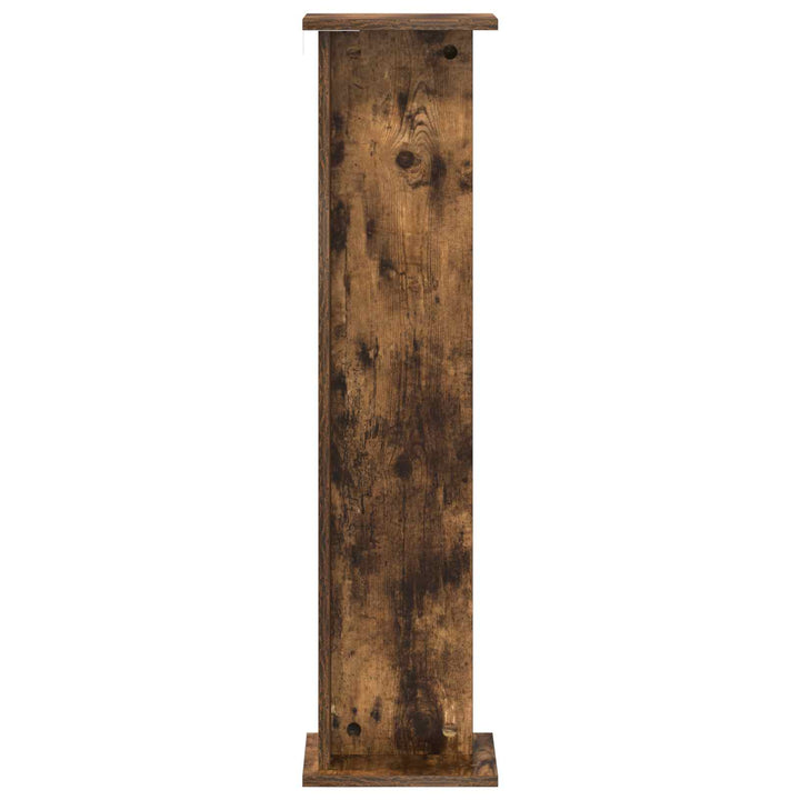 Planteholder 2 stk. Røget eg 25 x 25,5 x 100,5 cm