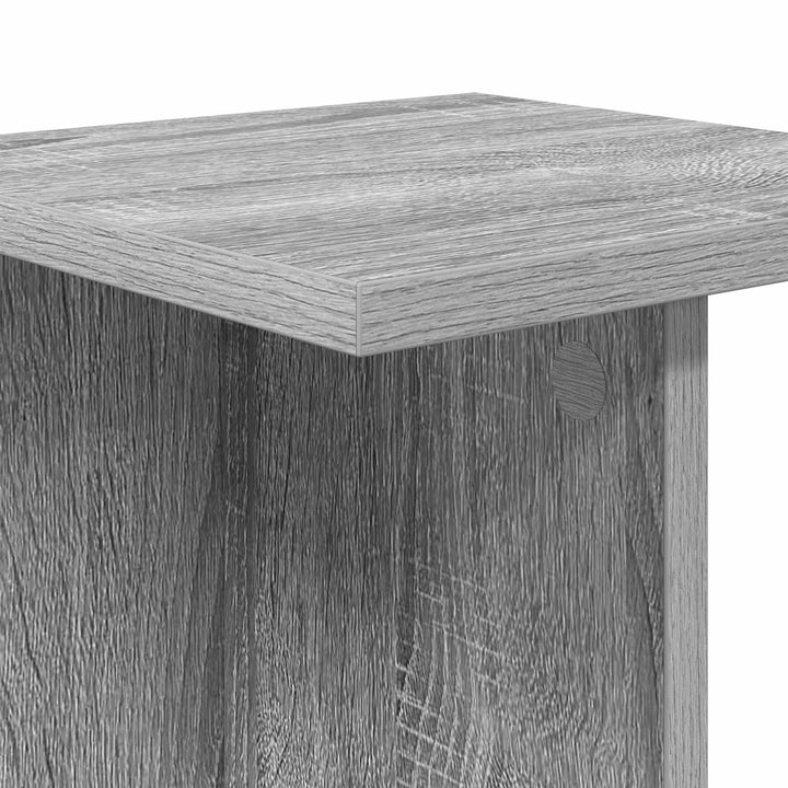 Planteholder Grå Sonoma 25 x 25,5 x 100,5 cm Konstrueret træ