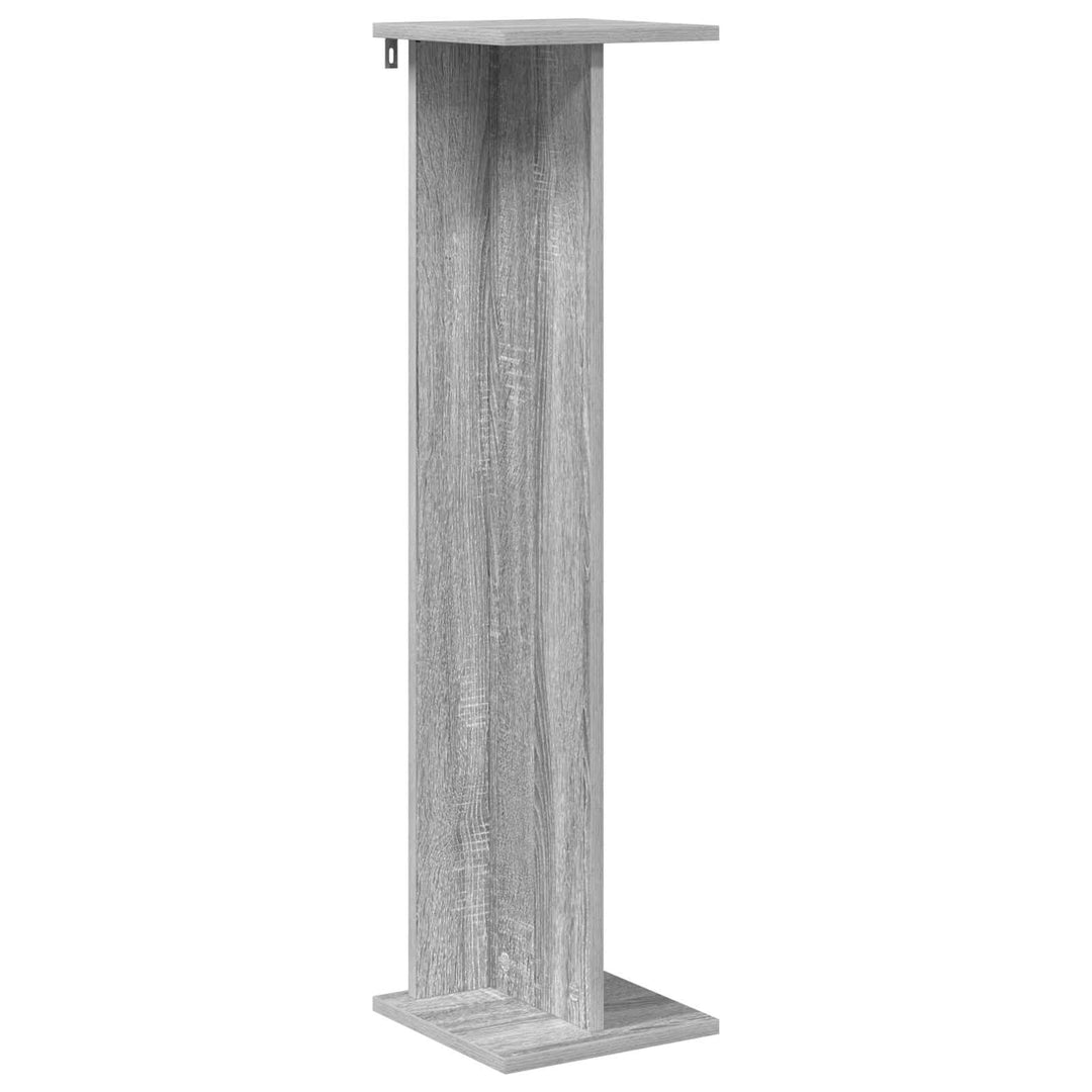 Planteholder Grå Sonoma 25 x 25,5 x 100,5 cm Konstrueret træ