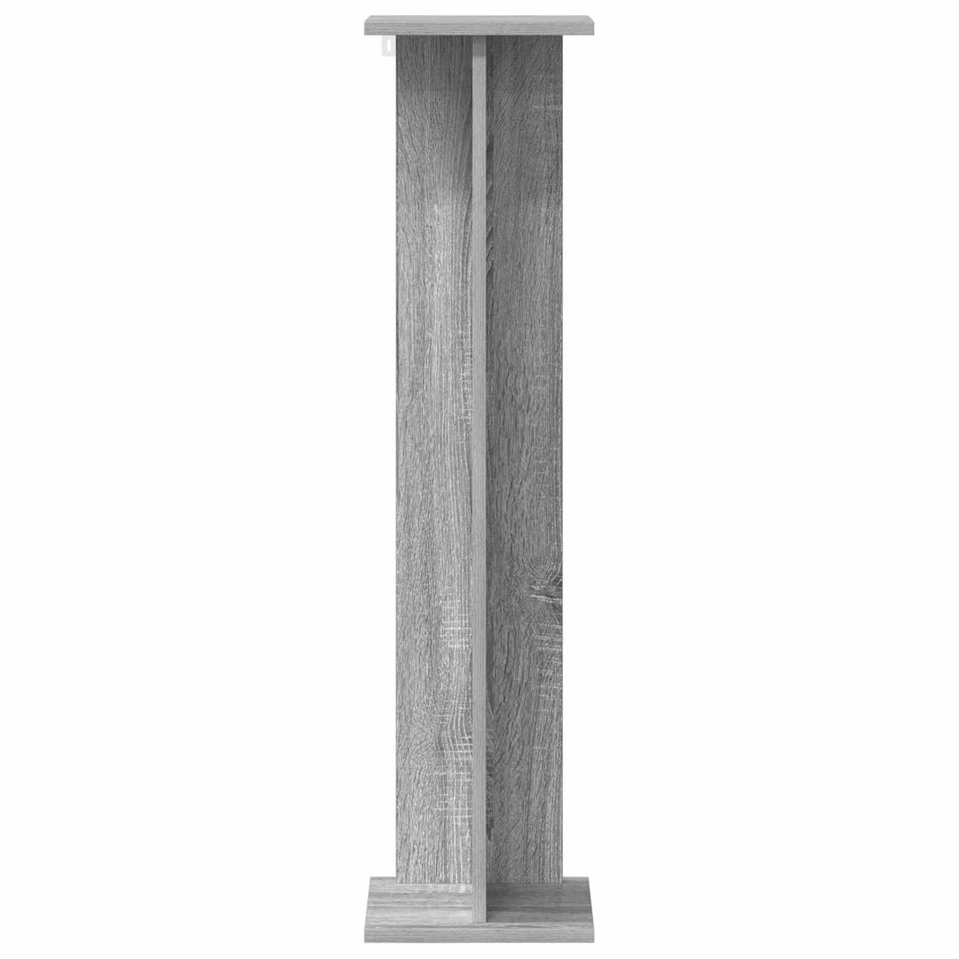 Planteholder Grå Sonoma 25 x 25,5 x 100,5 cm Konstrueret træ