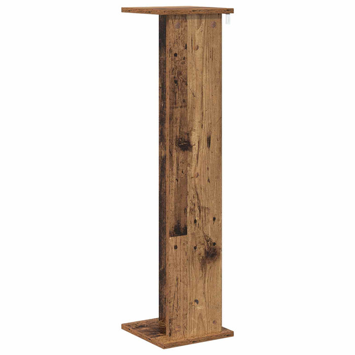 Planteholder 2 pcs Gammelt træ 25 x 25,5 x 100,5 cm