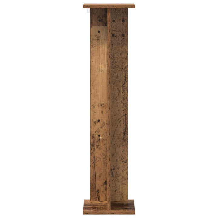 Planteholder 2 pcs Gammelt træ 25 x 25,5 x 100,5 cm