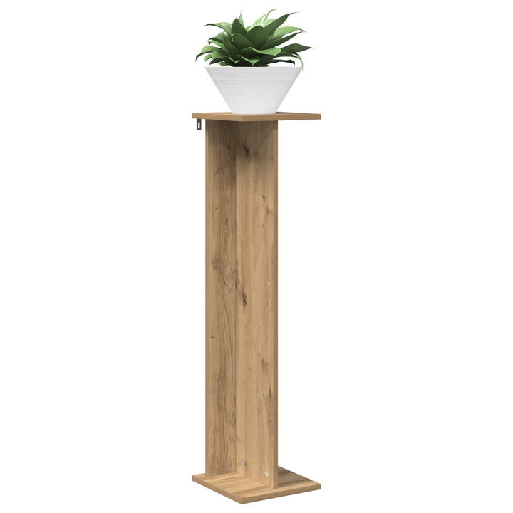 Planteholder Artisan Eg 25 x 25,5 x 100,5 cm Konstrueret træ