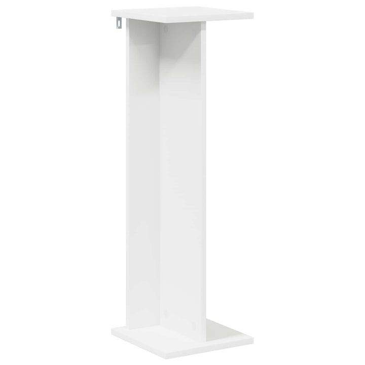 Planteholder Hvid 25 x 25,5 x 80,5 cm Konstrueret træ