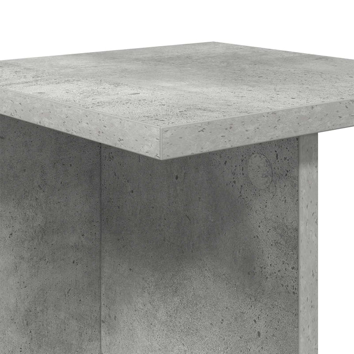 Planteholder Betongrå 25 x 25,5 x 80,5 cm Konstrueret træ