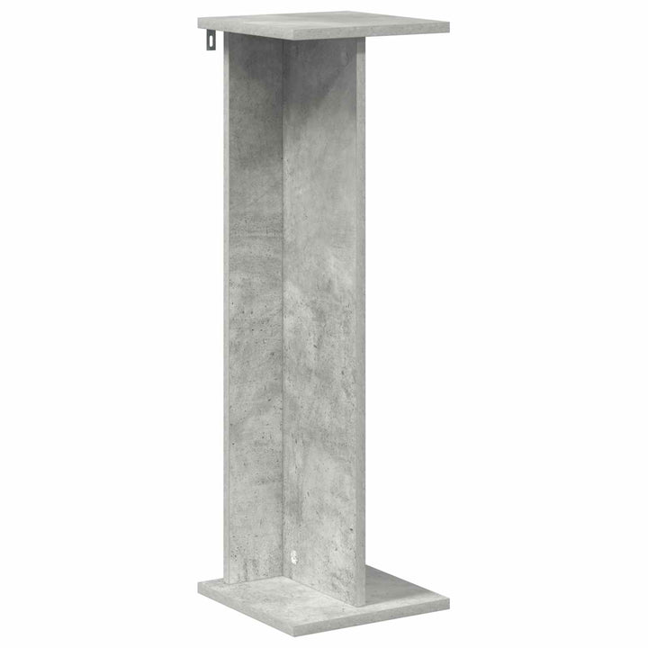 Planteholder Betongrå 25 x 25,5 x 80,5 cm Konstrueret træ