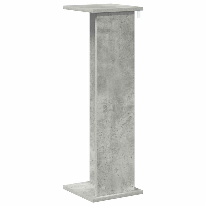 Planteholder Betongrå 25 x 25,5 x 80,5 cm Konstrueret træ
