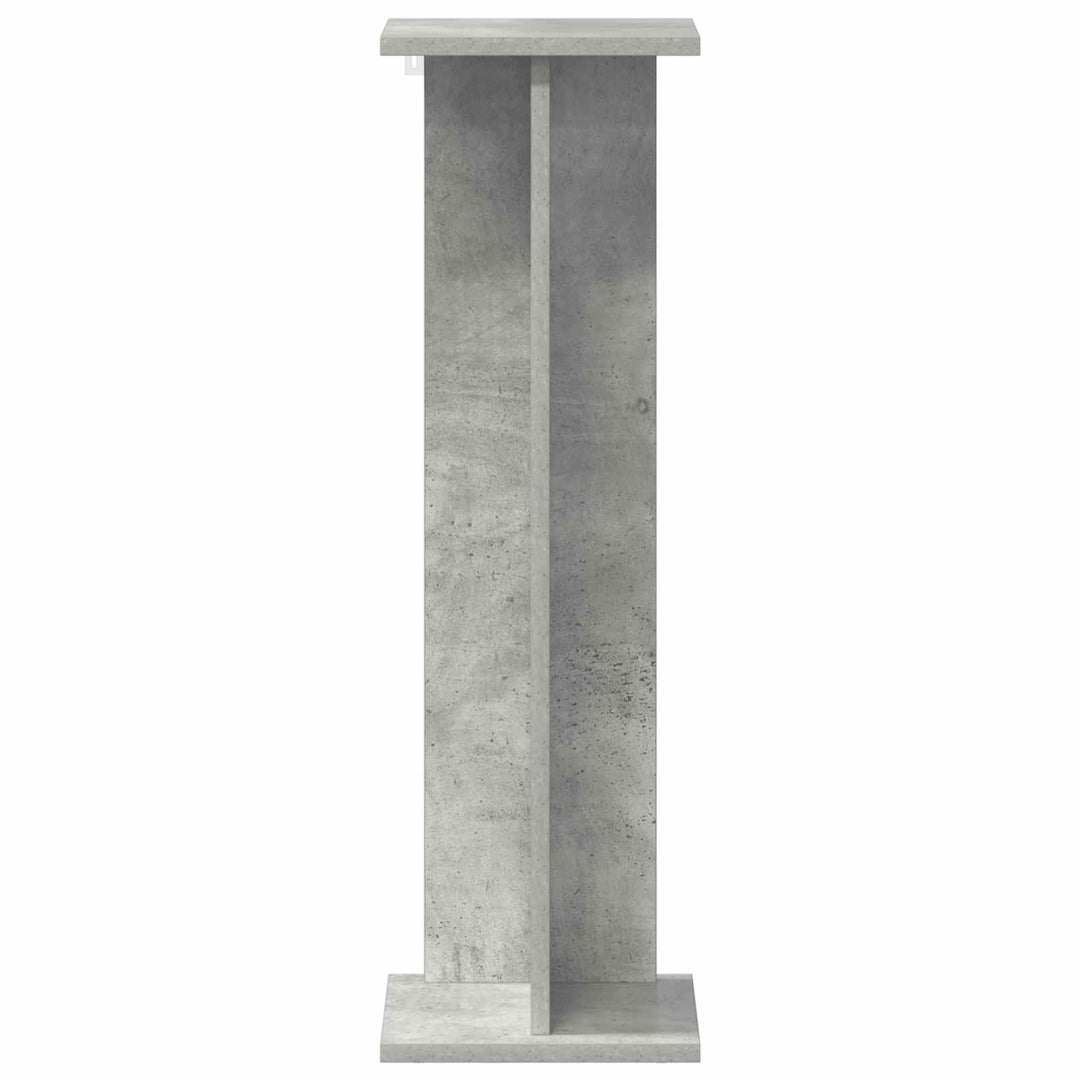 Planteholder Betongrå 25 x 25,5 x 80,5 cm Konstrueret træ