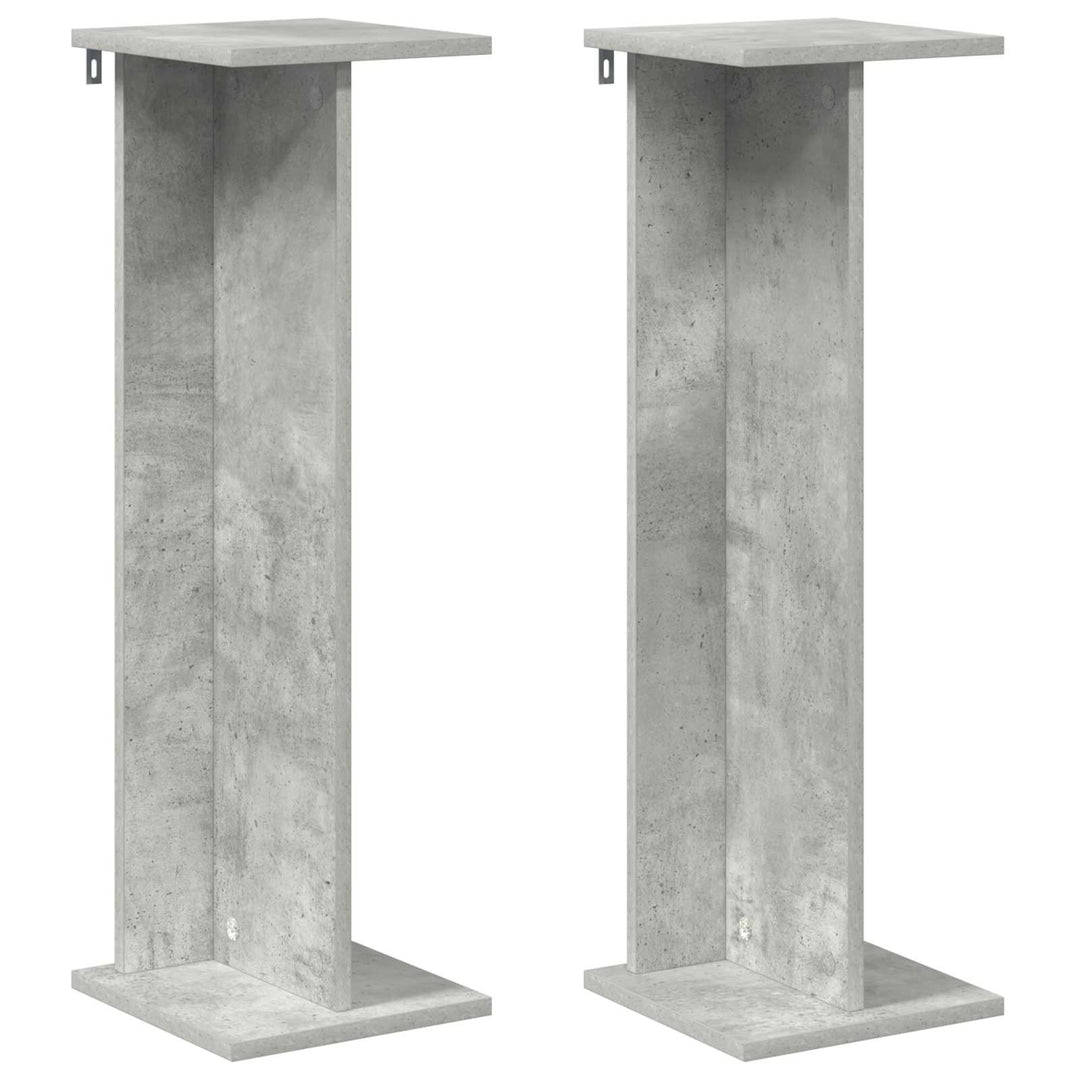 Planteholder 2 stk. Betongrå 25 x 25,5 x 80,5 cm