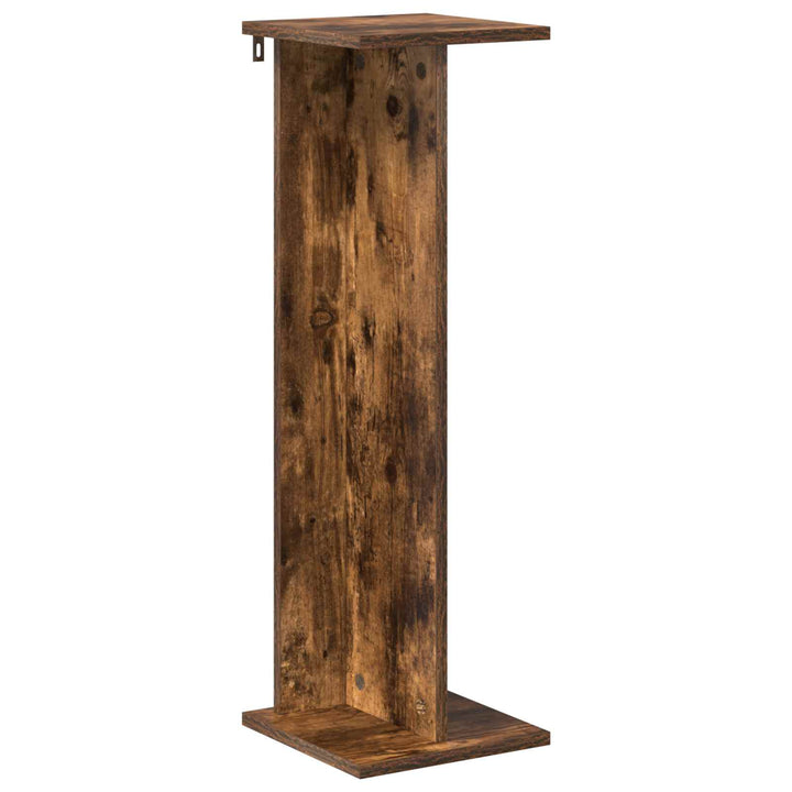 Planteholder Røget eg 25 x 25,5 x 80,5 cm Konstrueret træ