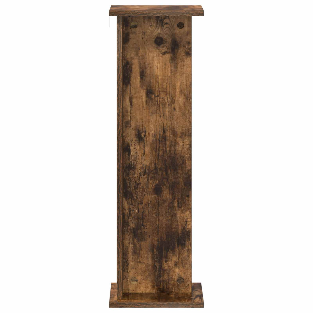 Planteholder Røget eg 25 x 25,5 x 80,5 cm Konstrueret træ