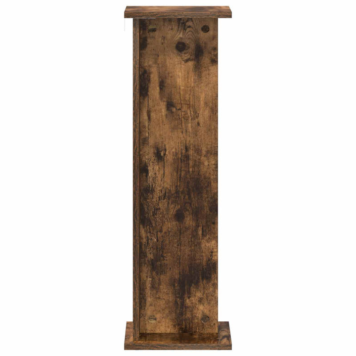 Planteholder Røget eg 25 x 25,5 x 80,5 cm Konstrueret træ