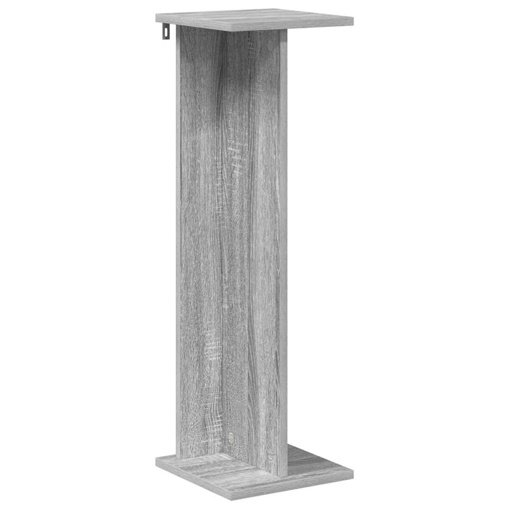 Planteholder Grå Sonoma 25 x 25,5 x 80,5 cm Konstrueret træ