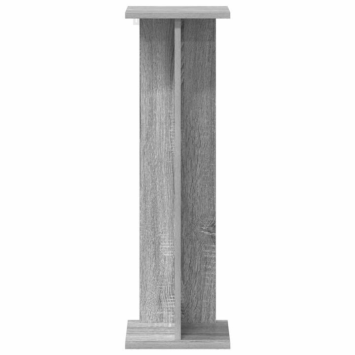Planteholder Grå Sonoma 25 x 25,5 x 80,5 cm Konstrueret træ