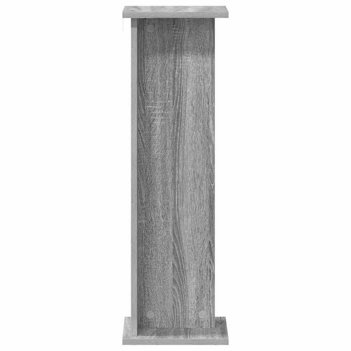 Planteholder Grå Sonoma 25 x 25,5 x 80,5 cm Konstrueret træ