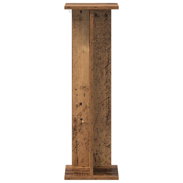 Planteholder 2 pcs Gammelt træ 25 x 25,5 x 80,5 cm
