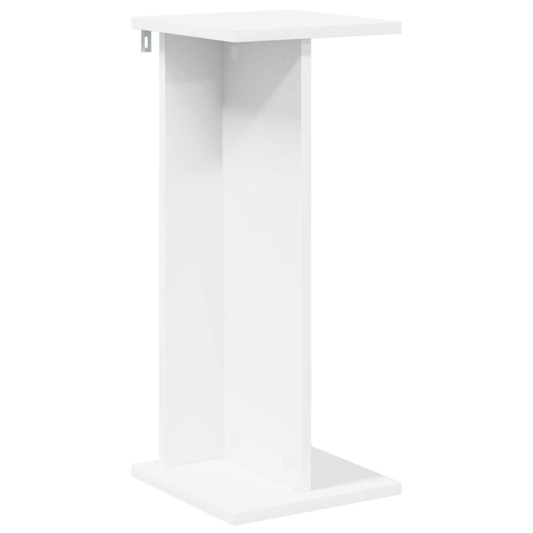 Planteholder 2 pcs Hvid 25 x 25,5 x 60,5 cm Konstrueret træ