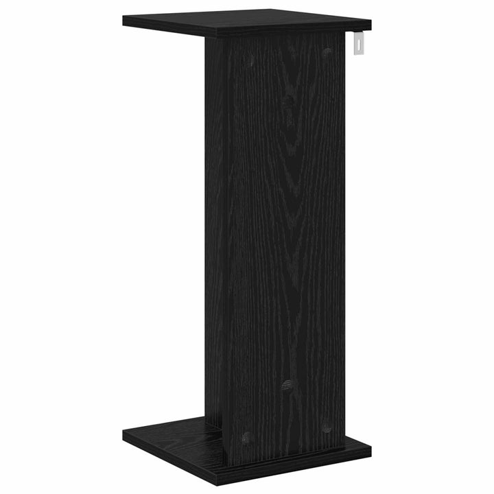 Planteholder 2 stk. Sort eg 25 x 25,5 x 60,5 cm Konstrueret træ