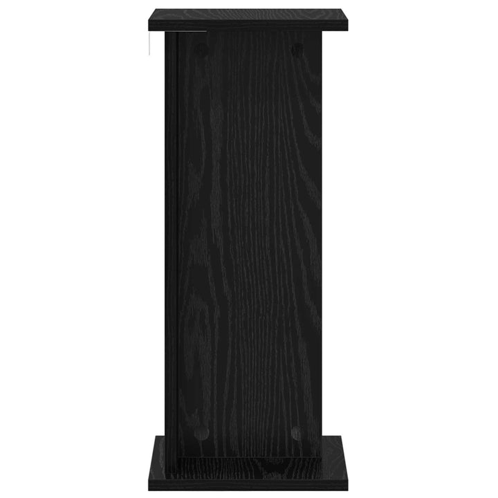 Planteholder 2 stk. Sort eg 25 x 25,5 x 60,5 cm Konstrueret træ