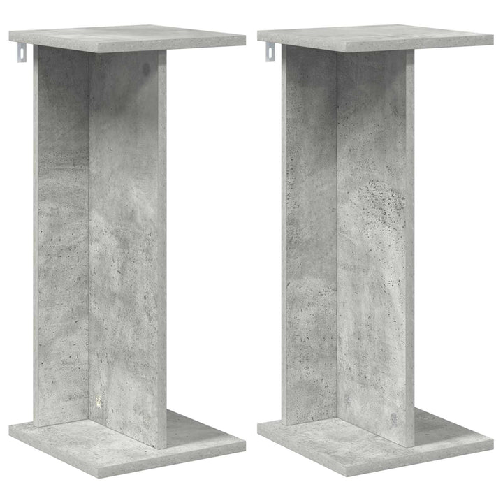 Planteholder 2 stk. Betongrå 25 x 25,5 x 60,5 cm