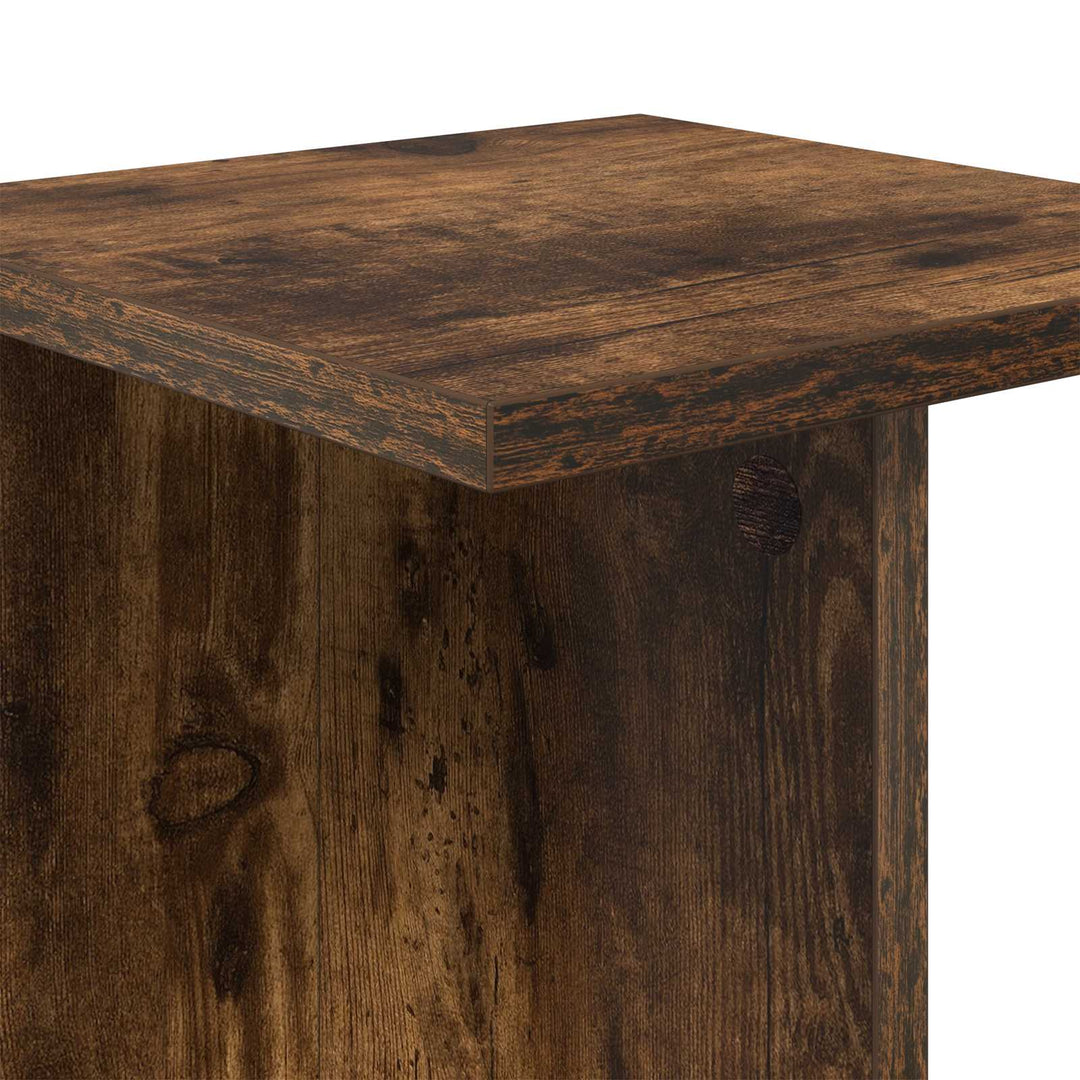 Planteholder Røget eg 25 x 25,5 x 60,5 cm Konstrueret træ