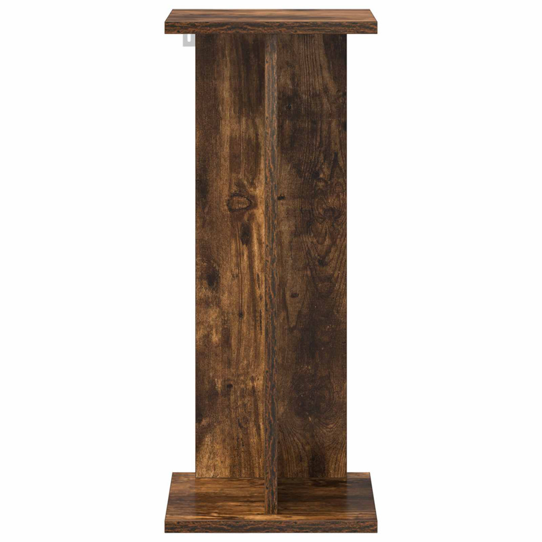 Planteholder Røget eg 25 x 25,5 x 60,5 cm Konstrueret træ