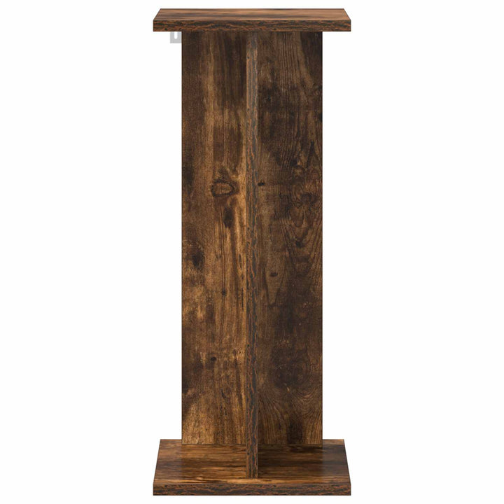 Planteholder Røget eg 25 x 25,5 x 60,5 cm Konstrueret træ
