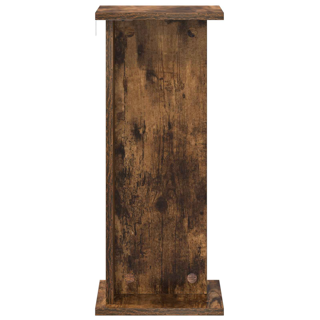 Planteholder Røget eg 25 x 25,5 x 60,5 cm Konstrueret træ