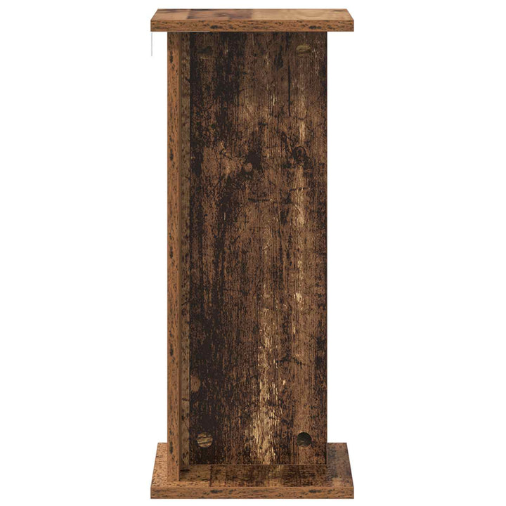 Planteholder 2 pcs Gammelt træ 25 x 25,5 x 60,5 cm