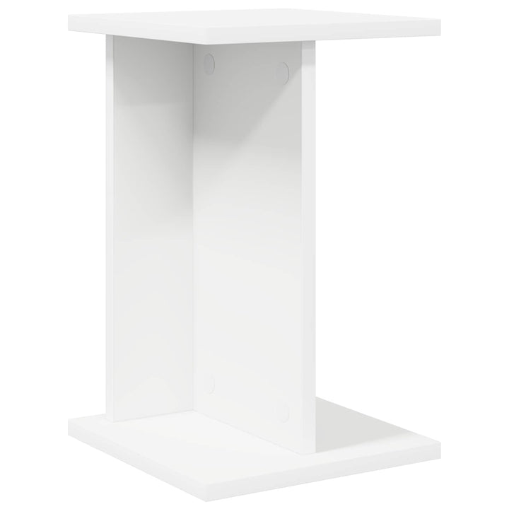 Planteholder 2 stk. Hvid 25 x 25,5 x 40,5 cm Konstrueret træ